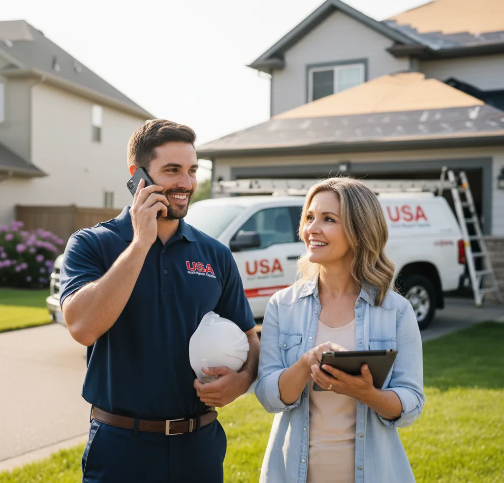 USA Roof Repair Experts customer support in Fabens